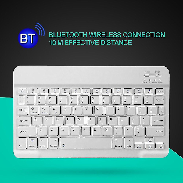 Ny trådlös Bluetooth 7/10 tum tangentbord Thai tangentbord Engligh tangentbord för Ios