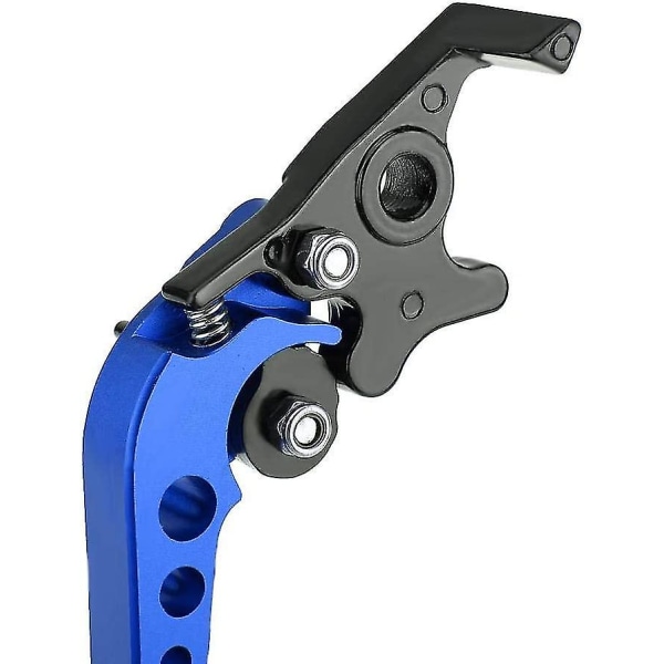 1 par universell 22 mm 7/8" Cnc aluminium motorsykkel clutch trommelbrems spak (blå)