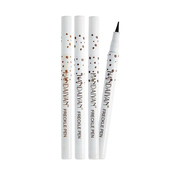 Natural Lifelike Point Freckle Pen Face Concealer Artificiell Mjuk Smooth Freckle Penna Vattentät
