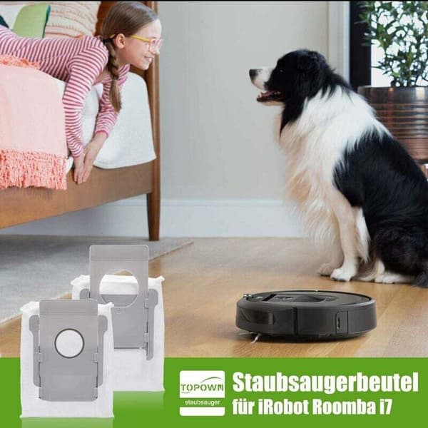 stk. iRobot Roomba i7 poser. Erstatningsstøvposer til iRobot Roomba i7 i7+ / i7 Plus E5 E6 E7 S9 S9+ støvsuger