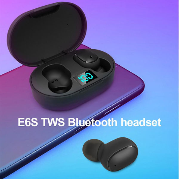 Bluetooth-hodetelefoner TWS Trådløse øretelefoner RX InEar Universelle enheter HD-lyd