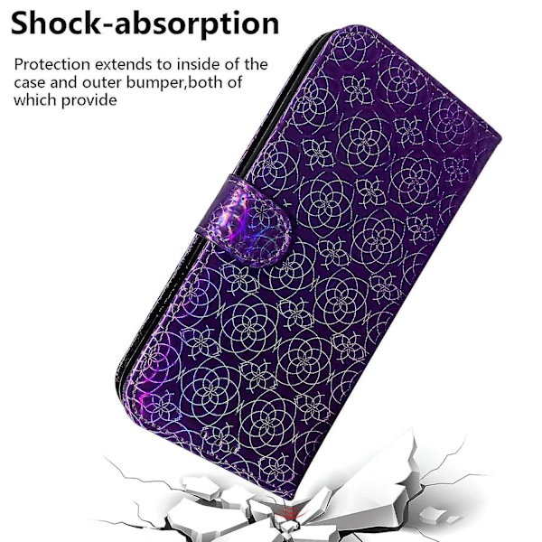 For Realme 11 Pro 5g/11 Pro+ 5g/narzo 60 Pro 5g Etui Blændende Blomstermønster Læder Cover