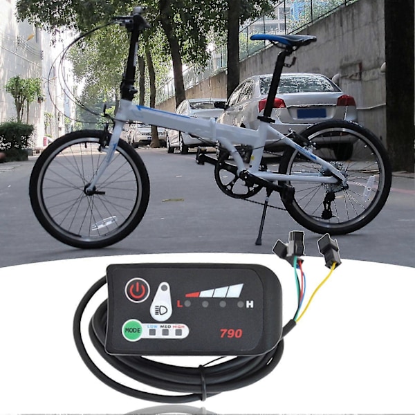 ABS Cykel Kontrolpanel Stabil Letvægts Høj Styrke Cykel Hastighedskontrol Display Til E-cykel 48V
