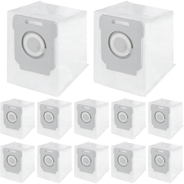 12 Pakk Vakuumposer Kompatibel med iRobot Roomba i7, i7+, i8, i8+, i3, i3+, i4, i4+, i6, i6+, S9, S9+ Serie