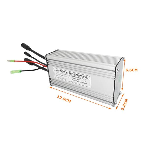 36v 48v 22a Vattentät Controller För 500w E-cykel Borstlös Motor