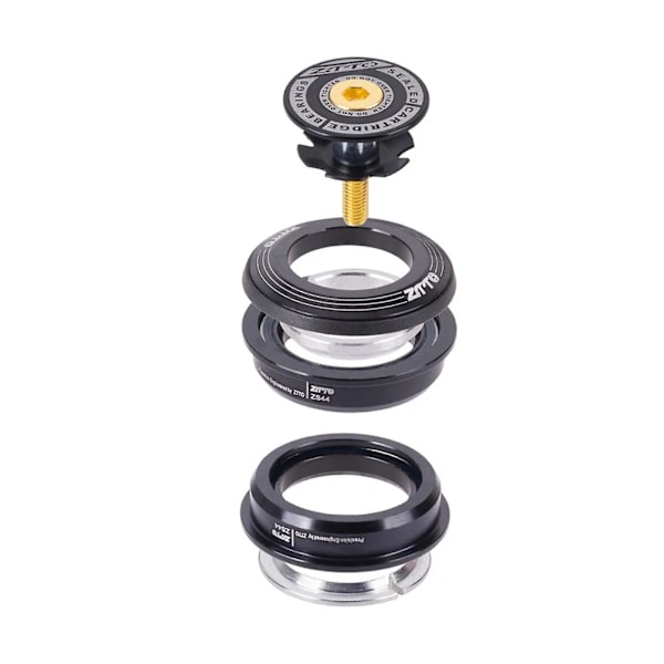 Lett landeveissykkel headset 1 1/8\"-1 1/2\" avsmalnet 28,6 rett rør, ZS44/28,6 js