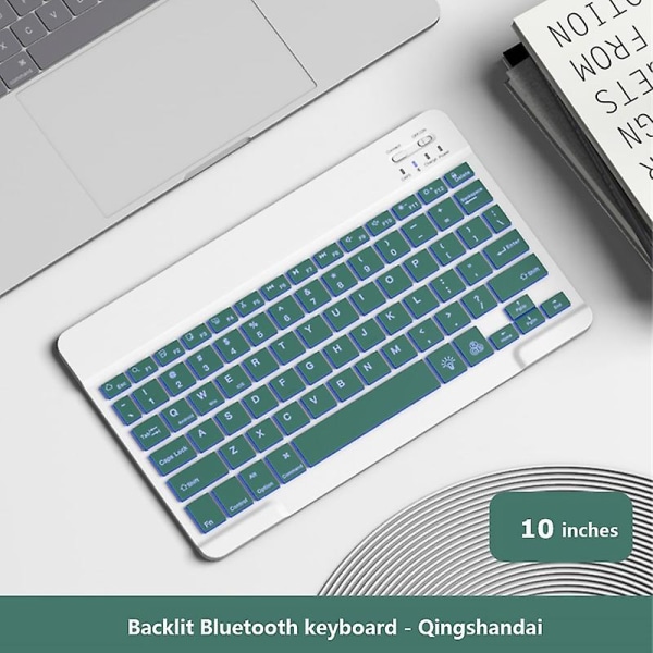 Ryra Uppladdningsbart Bakgrundsbelyst Bluetooth-tangentbord för Laptop PC Telefon Windows Macbook Surfplatta Dator Magnetiskt Trådlöst Tangentbord