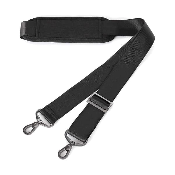 Axelremmar, vadderade och justerbara, lämpliga för tygväskor, crossbody-väskor och resväskor.
