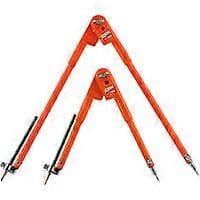 Passare/Set Precisionspassare med penna, Stor diameter - Orange L + S - Versailles