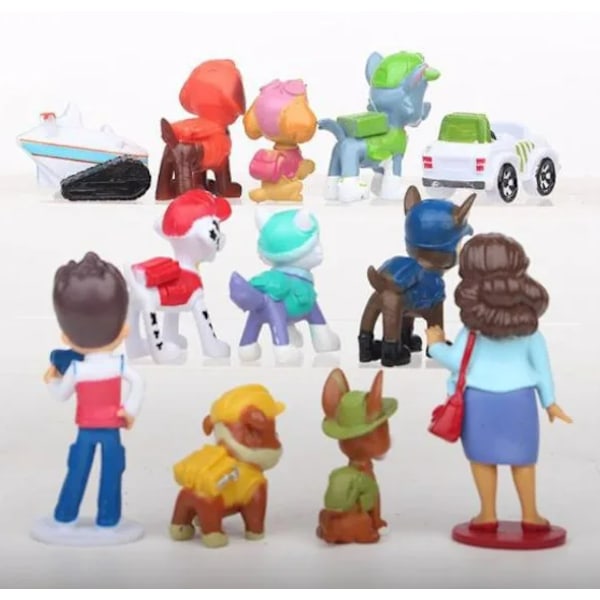 Paw Patrol Säsong 2 12 Dockor Julgåva