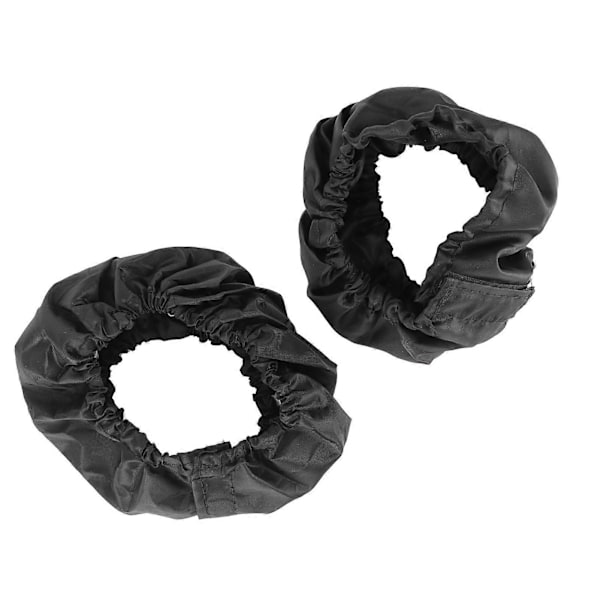 2 st. Vagn Hjulskydd Oxford Tyg Dammskydd Spädbarn Barnvagn Däckskydd (För Stora Hjul 18-25 cm i Diameter)
