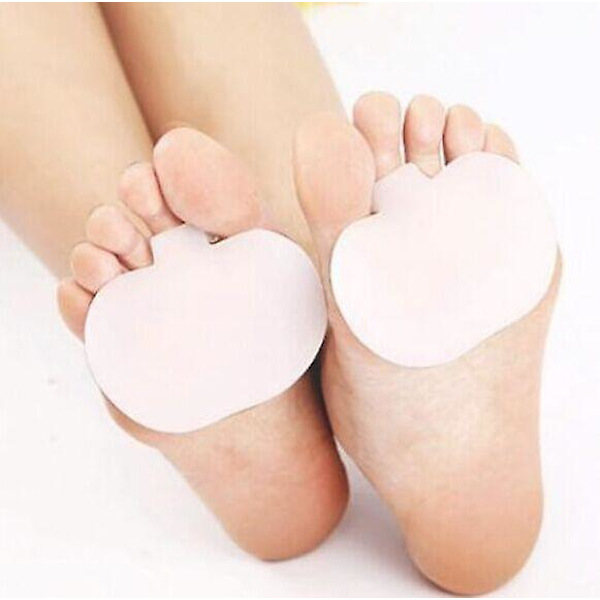 4-pack Metatarsal Kuddar för Kvinnor och Män, Fotkuddar för Metatarsalgi, Neuroma, Atrofi, Brännande Känslor, Smärtlindring