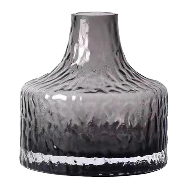 Glass Flower Vase Flower Pot Container Home Decor Vase Decor - C