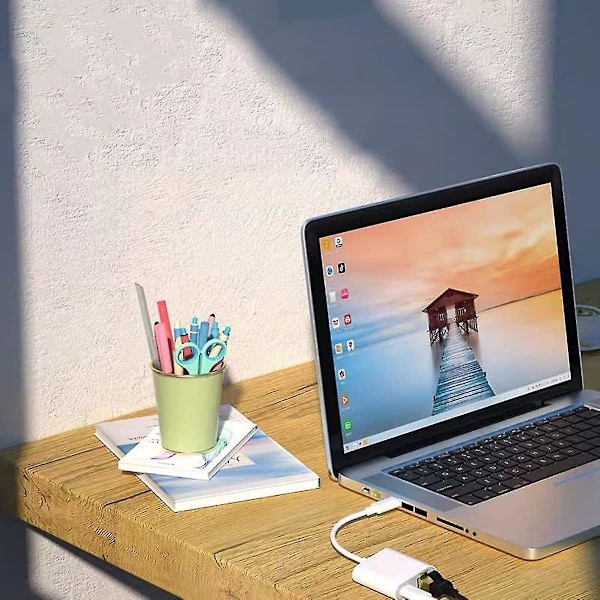 Usb C - Ethernet-sovitin, usb-tyyppi C - gigabitin latausportin kanssa, thunderbolt 3 - Rj45 Lan -sovitin, uusi