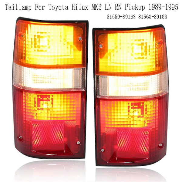 Baglygte Bagadvarsel Reflektorlampe til MK3 LN RN Pickup 1989-1995 81550-89163 81560-89163