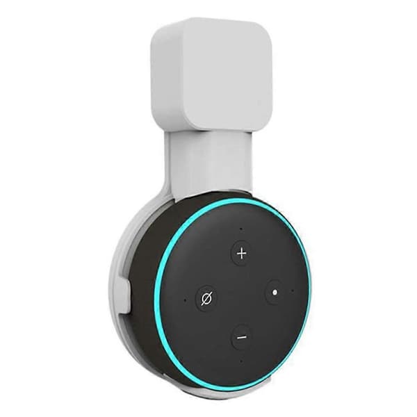 Högtalarväggfäste för Alexa Echo Dot 3:e generationen, vit