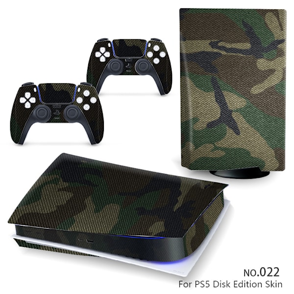 Playstation 5 Konsoller Controllere Klistermærker Wraps Dekoration