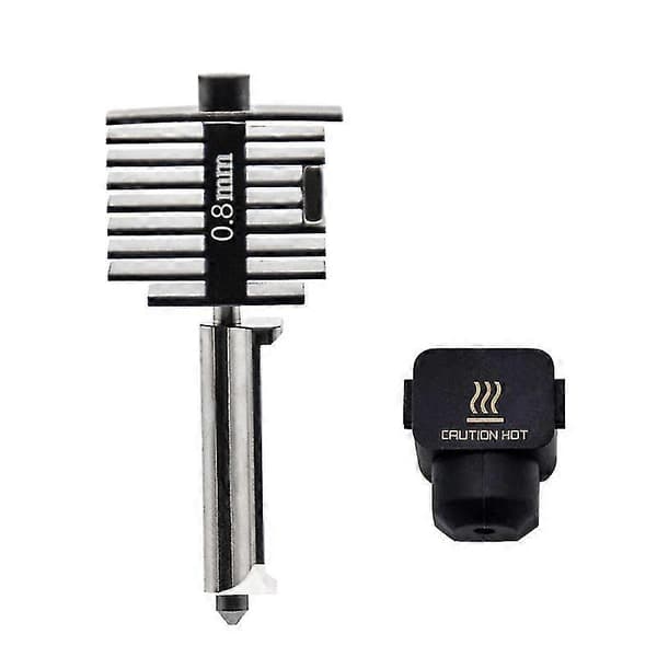 för Bambu Lab A1 Mini 0.4mm Munstycke Hotend Kit Härdat Stål 3D-skrivardel