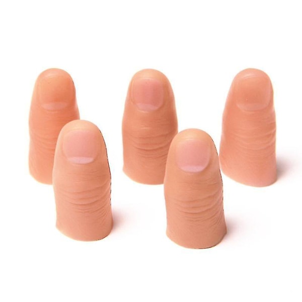 Realistisk tommeldeksel Fingerdeksel (mykt) Finger Fake Finger Magic Prop Nærbilde