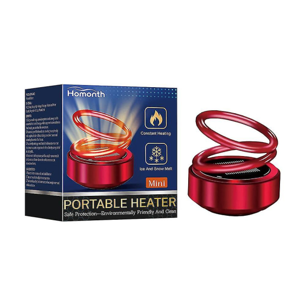 Mini Portable Kinetic Heater Auto Rotating Double Ring Mini Solar Kinetic Heater Bästsäljare