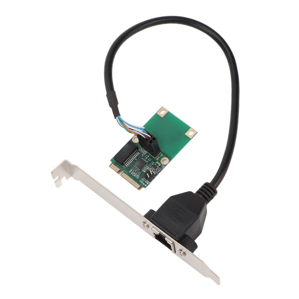Mini Pcie Lan-kort Høyhastighetsoverføring Enkelport 2,5g Ethernet-nettverkskort For stasjonære datamaskiner Arbeidsstasjoner Servere