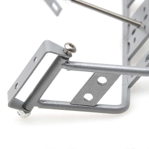 Metall bakre reservedekkholder reservehjulstativ for Scx10 Trx4 90046 90047 Rc Crawler Bil Oppgradering Modifiserte Tilbehør