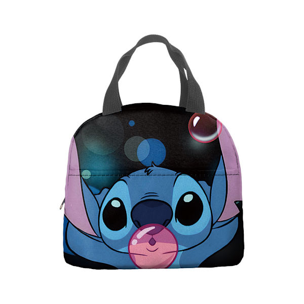Stitch lounaslaukku oxford kangas lounaslaatikko eristyslaukku pikniklaukku kannettava lounaslaukku laukku