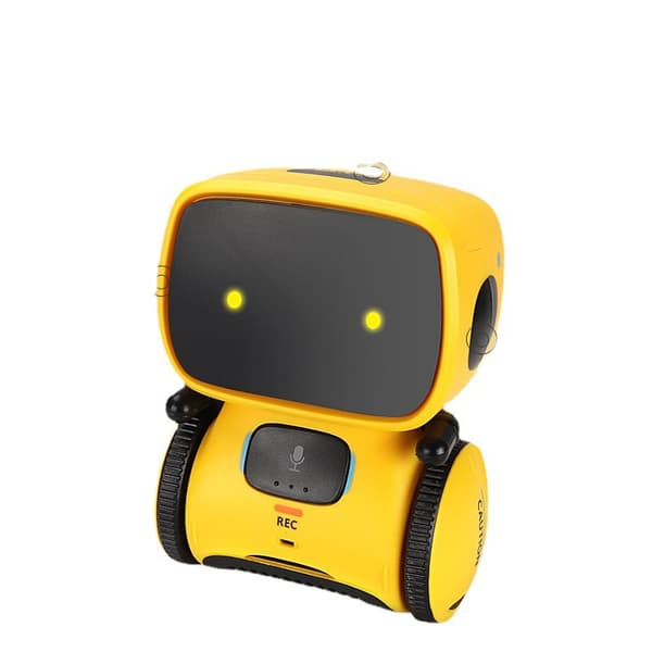 Smarte Robot Legetøj til Børn, Velegnet til Drenge og Piger Legetøj over 3 År, Gave Yellow