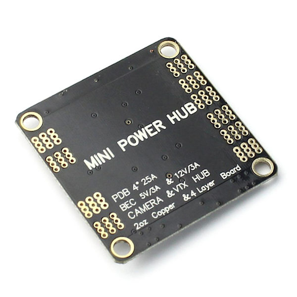 Effektiv Multicopter Strømfordelingsløsning Matek Mini Power Hub Board