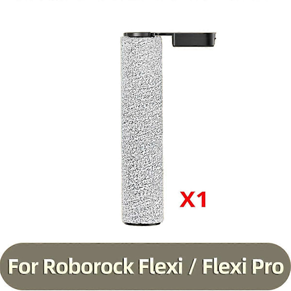 Rullebørste til Roborock Flexi Flexi Pro Udskiftningsdele Tilbehør Vaskbart Filter Tilbehør