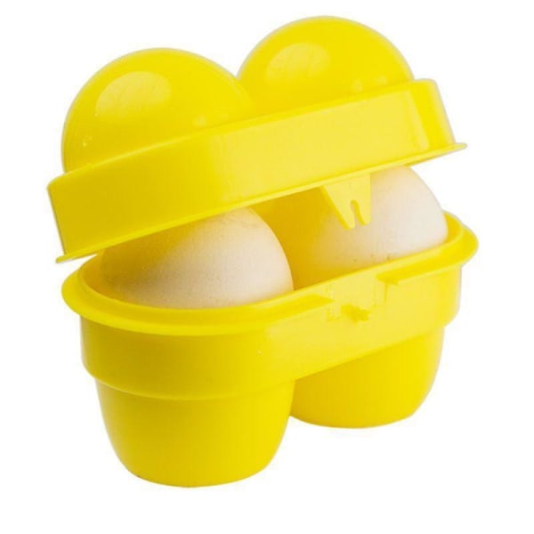 Campingeggholderbeholder 2-roms eggbeskyttelsesbrett Utendørs reisekjøleskap