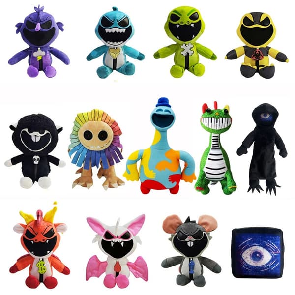 Nightmare Critters spelperiferi lamm-docka mardröm litet får plyschleksak E
