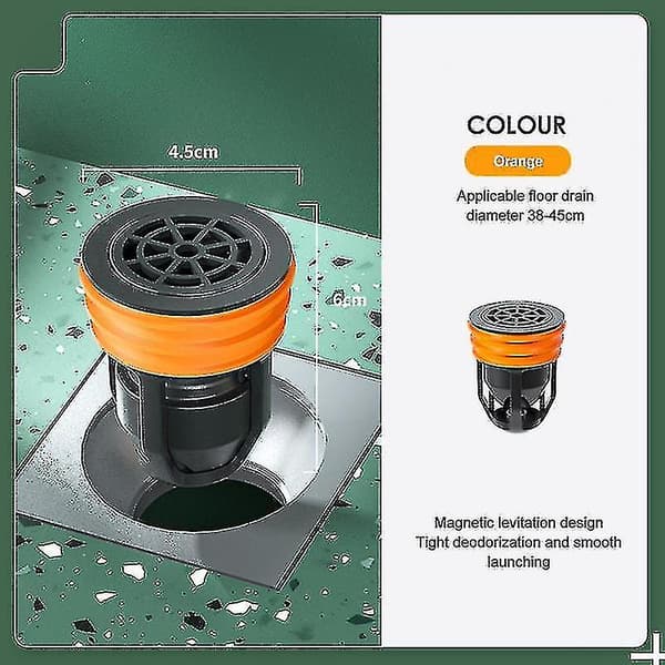 Kök Avlopp Filter Badrum Golvfilter Anti Lukt Filter Ny