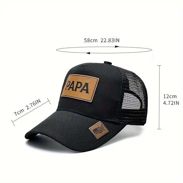 PAPA Series Outdoor Hat - Uttryck din kärlek och uppskattning för pappa med stil