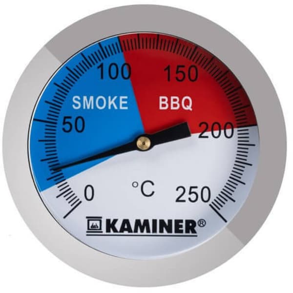 Analog termometer för grillar och rökare, stektermometer