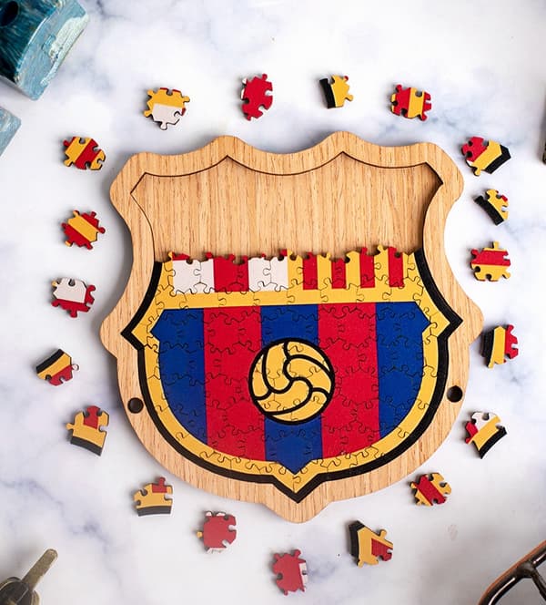 Barcelona träpussel, 96 bitar Barcelona