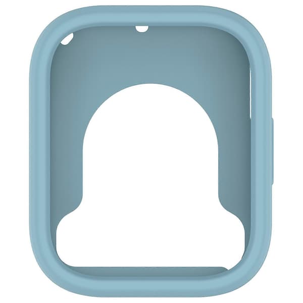 För Xiaomi Redmi Watch 5 Active Silikon Klockfodral Stötsäker Stötfångarram - Blå