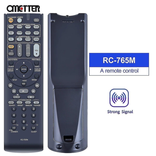 Uusi Rc-765m Black Wireless Handheld Oem-vaihtokaukosäädin Onkyolle