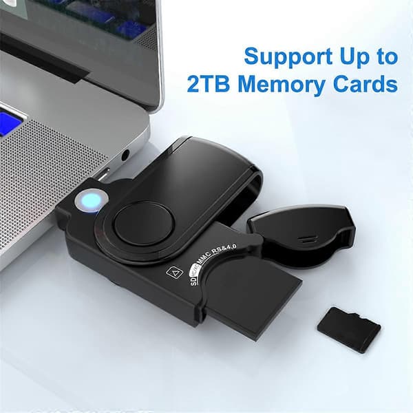 USB 3.2 Multi Hukommelseskortlæser OTG Android Adapter USB3.0 Kortlæser til Mic SD/TF Kortlæser Computer PC