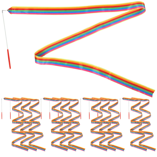 12 kpl Voimistelu Nauhat Tanssi Nauhat Tanssiesitys Nauhat Lapsille Esitysnauhat (2 metriä)