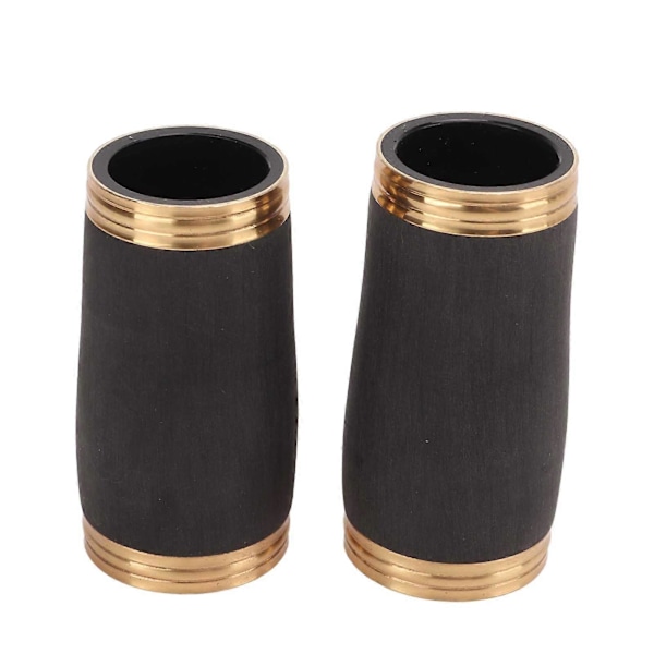 2 stk. Klarinet Engineering Plastics Barrel Sort Sopran Klarinet Krops Nedgående Rørformet Tuning Musikinstrumenter