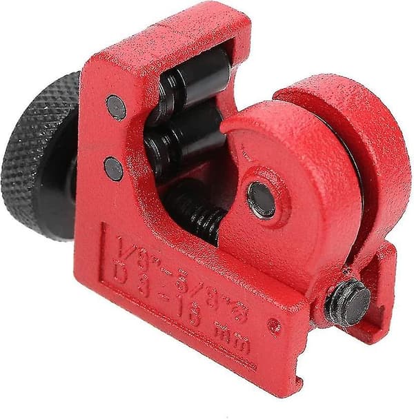 Rullepipekutter Mini Kulelager Pipekutter For Metallrør, Rullepipekutterverktøy (rød) (1 stk)