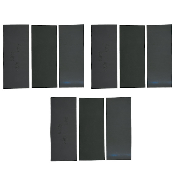 54 st 3000 5000 7000 Hög Slippapper Assortiment Torrt & Våt Slippapper för Vägg 9 x 3,6 tum