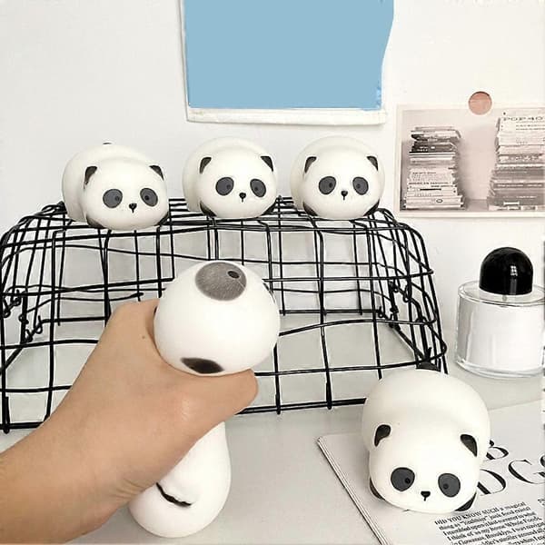 Jumbo Panda Mjukdocka Samlarobjekt Tecknad Doftande Supersakta Stigande