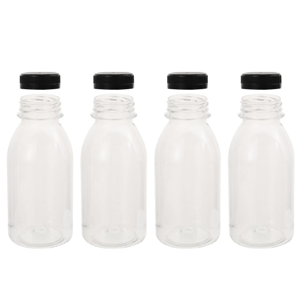 10 stk 300 ml juiceoppbevaringsflasker Melkeflasker Transparente drikkeflasker