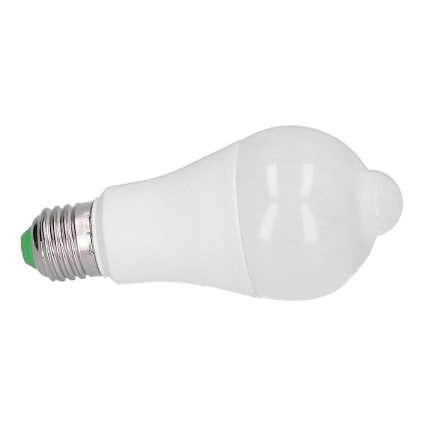 E27 18W LED Induktionslampa PIR Infraröd Ljusstyrningslampa för Korridor Sovrum Trapphus 85265VPure Vit Ljus
