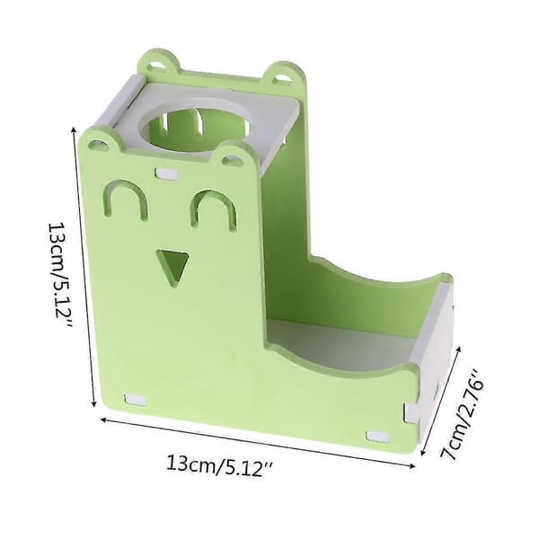 Foderautomat til kæledyr Vandskål Stand Hamster Vandautomat Holder Stand til Hamster