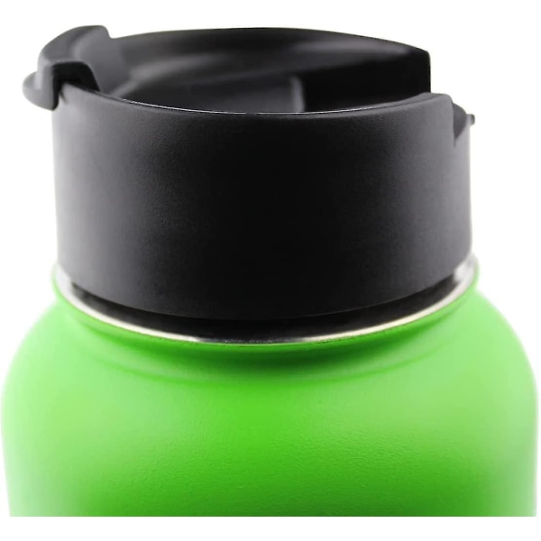 2-pack Hydro Wide Mouth Flip and Sip-ersättnings-kaffelock eller cap Kompatibel med Hydroflask, Nalgene och många fler Top Water Bottle BH