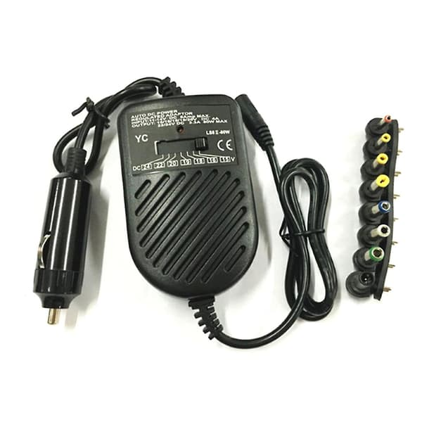 Til Dc 80w Bil Auto Universal Oplader Strømforsyning Adapter Sæt Til Bærbar Notebo