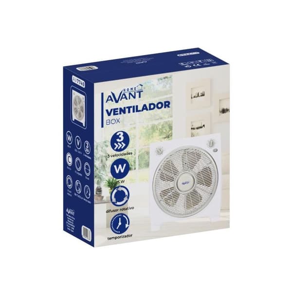 30 cm 40 W lådfläkt